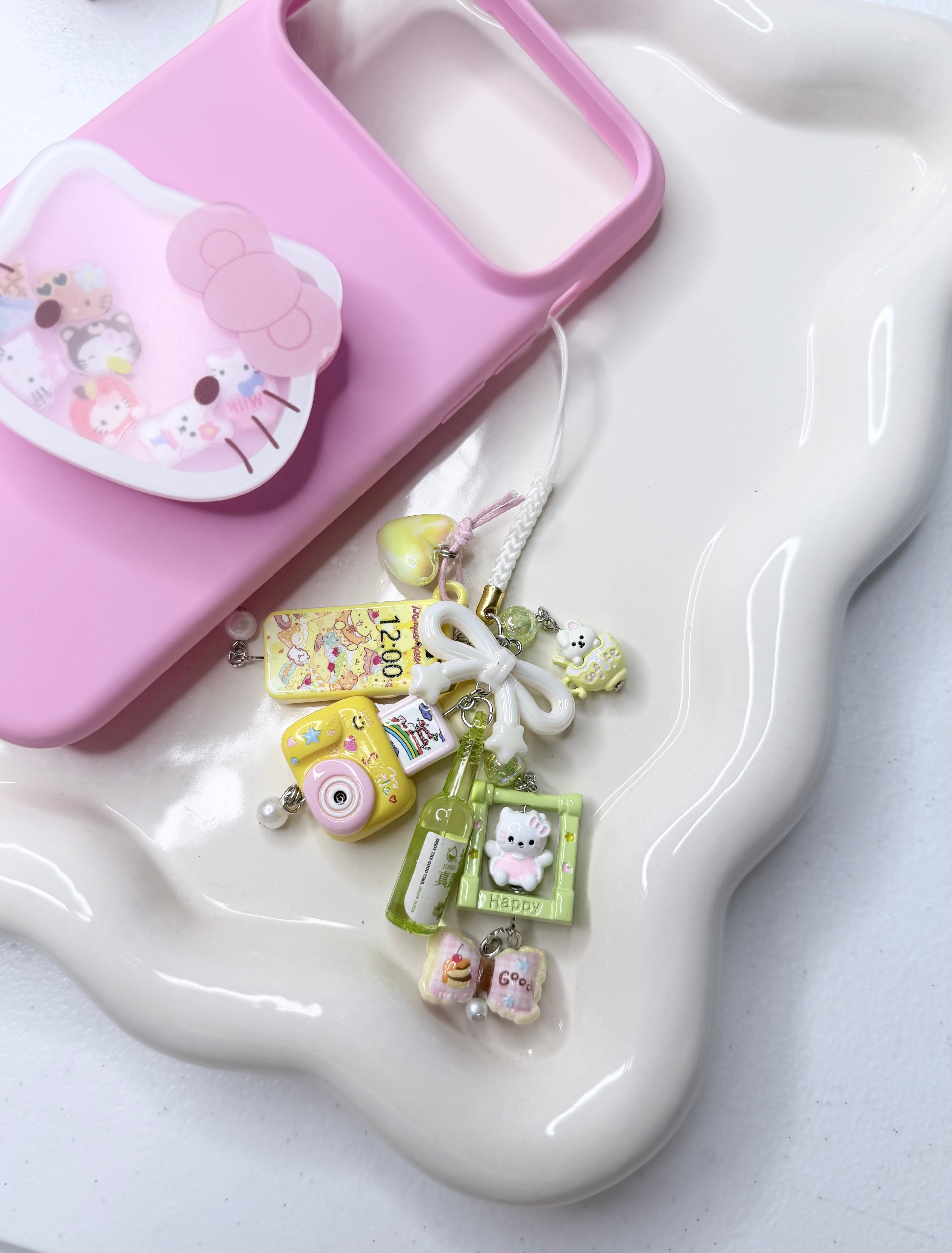 Little night out phone charm