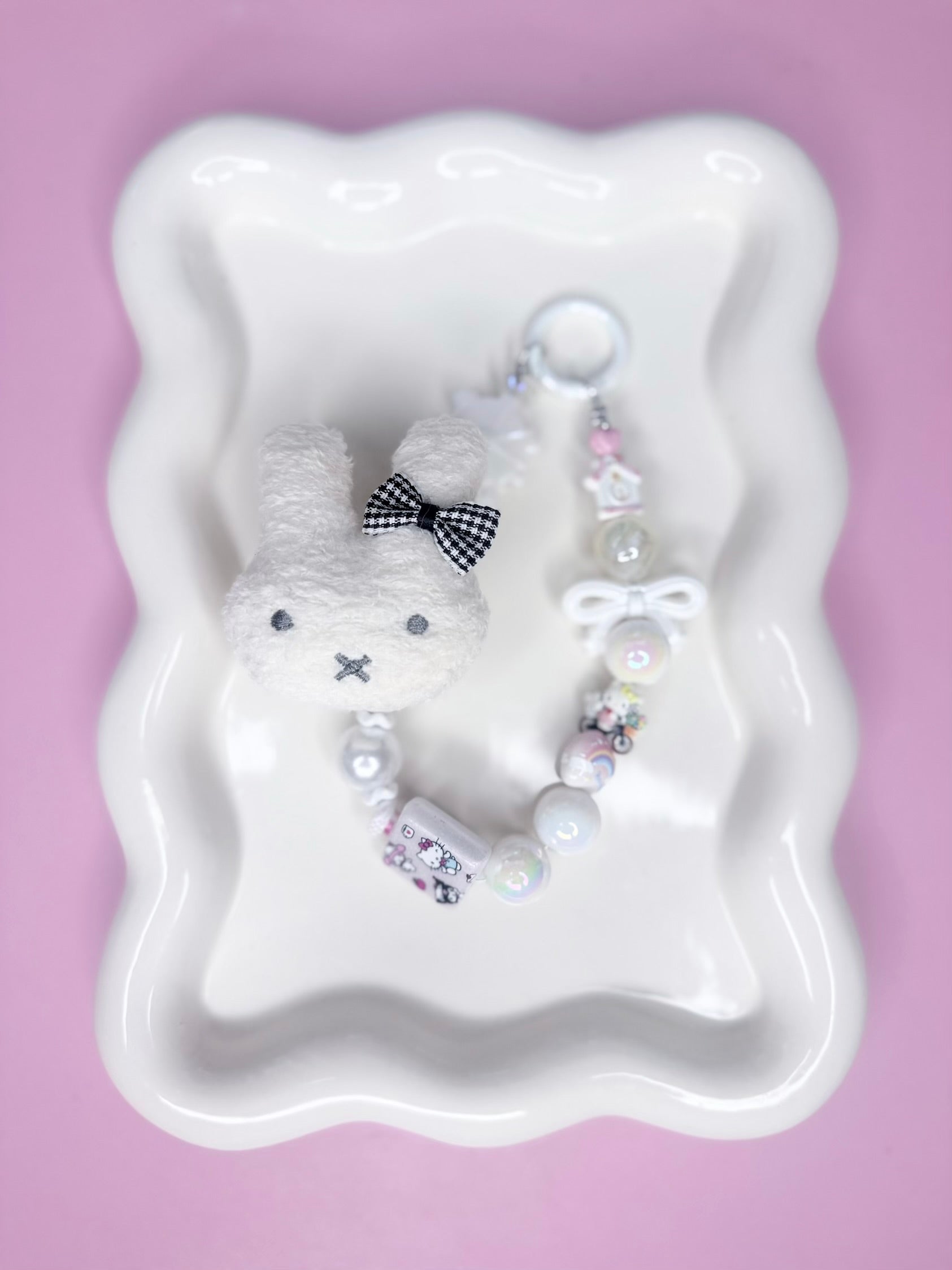 Miffy Head Wristlet Charm