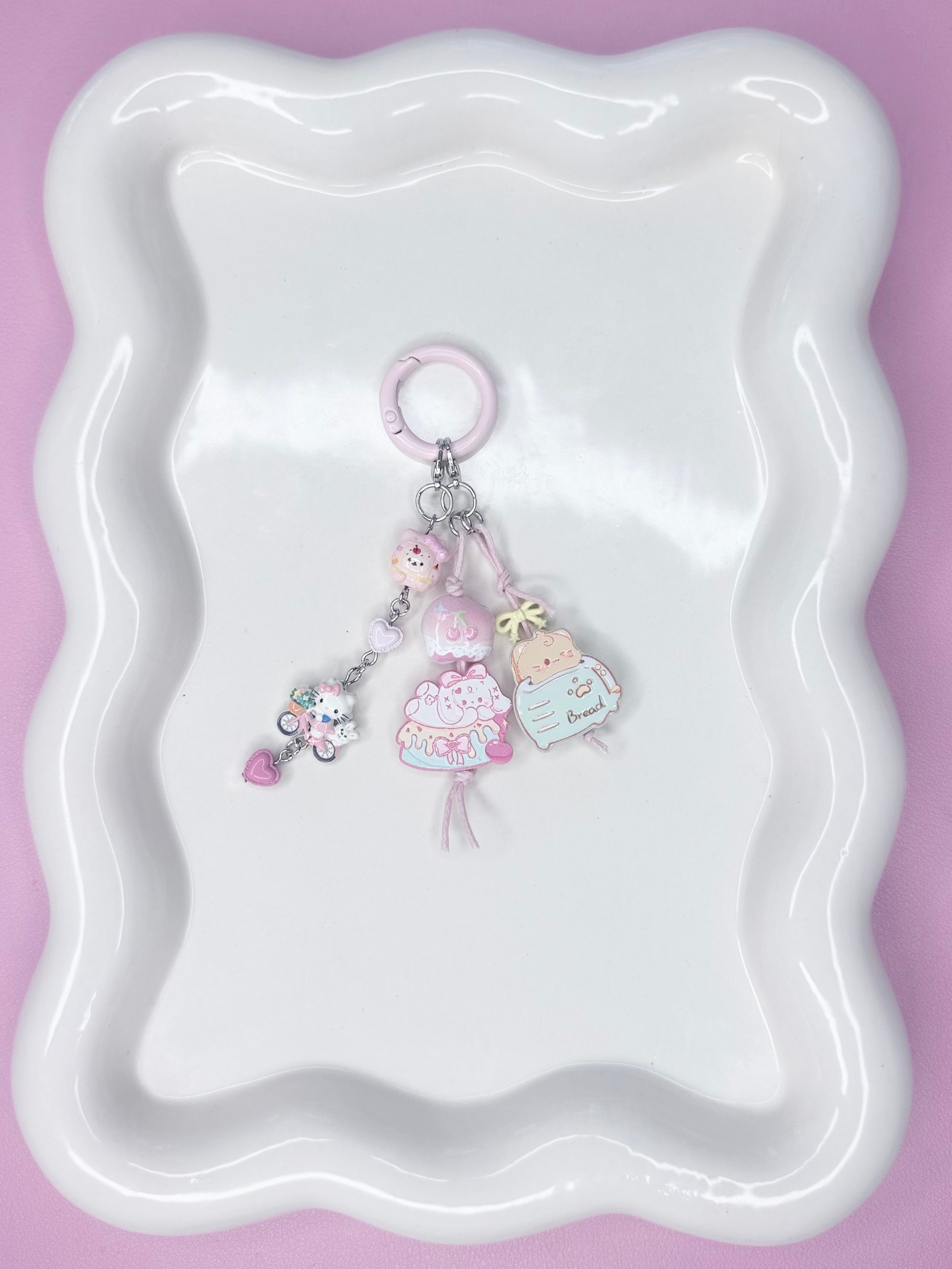 Buns and Bread Keychain