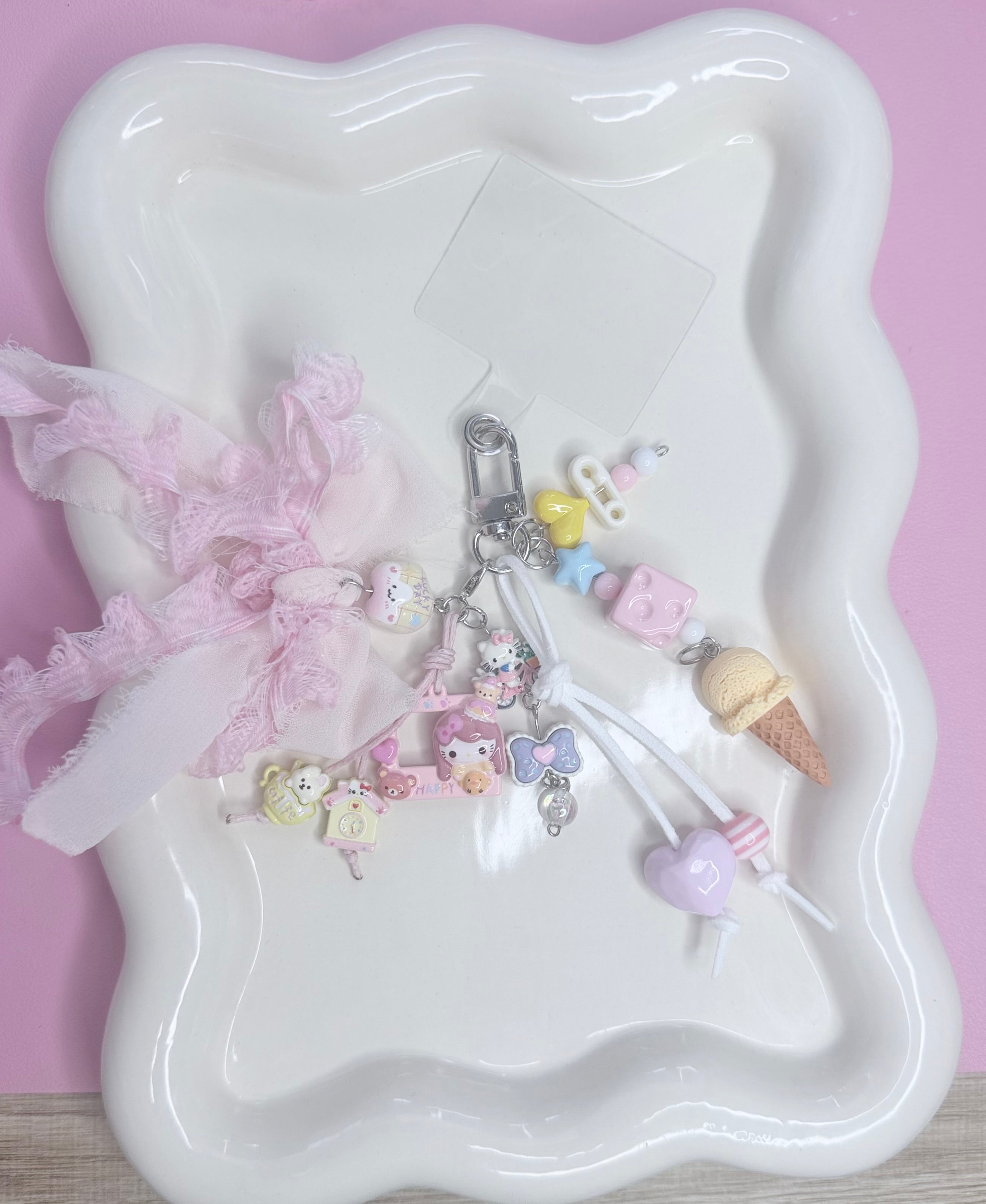 Ice Cream Phone Charm